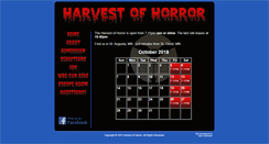 Desktop Screenshot of harvestofhorror.com